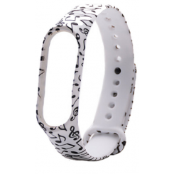 Xiaomi Mi Band 3 Colored Mix White Notes