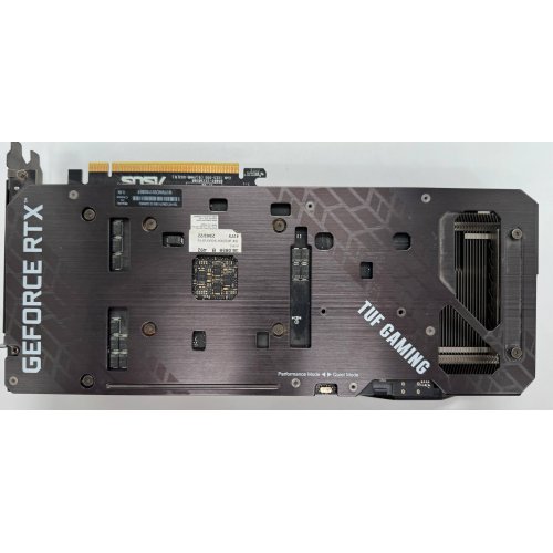 Відеокарта Asus TUF GeForce RTX 3060 Ti Gaming OC 8192MB (TUF-RTX3060TI-O8G-V2-GAMING) (Відновлено продавцем, 892062) купити в Україні: Київ, Львів, Хмельницький, Тернопіль, Івано-Франківськ | Перевірка сумісності, низька ціна, відгуки, характеристики від TELEMART фото