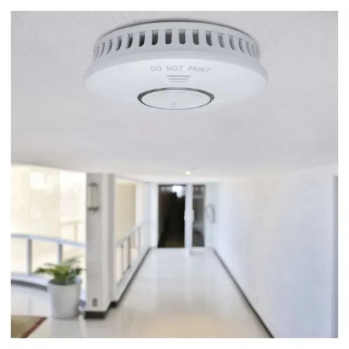 Датчик дыма Emos P56500S Wi-Fi купить в Украине: Киев, Днепр, Харьков, Одесса  | Низкая цена, отзывы, характеристики от TELEMART фото