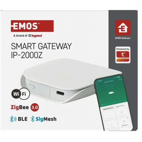 Багатофункціональний шлюз Emos ZigBee H5002 GoSmart Bluetooth/Wi-Fi купити в Україні | Telemart фото