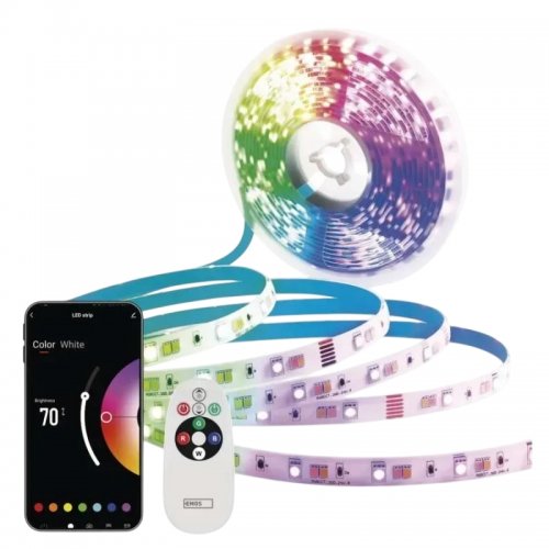 Світлодіодна стрічка Emos ZPW218R GoSmart Wi-Fi купити в Україні: Київ, Львів, Хмельницький, Тернопіль, Івано-Франківськ | Низька ціна, відгуки, характеристики від TELEMART фото