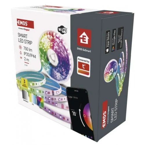 Світлодіодна стрічка Emos ZPW218R GoSmart Wi-Fi купити в Україні: Київ, Львів, Хмельницький, Тернопіль, Івано-Франківськ | Низька ціна, відгуки, характеристики від TELEMART фото