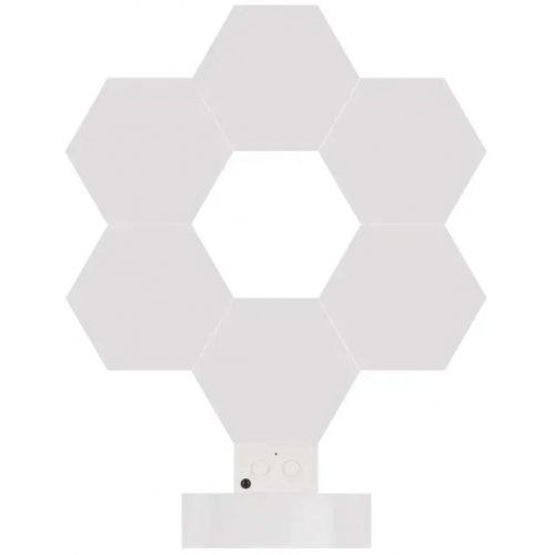 Розумна декоративн світлодіодна настільна лампа Emos ZIW426R HEXAGON RGBIC Wi-Fi купити в Україні: Київ, Львів, Хмельницький, Тернопіль, Івано-Франківськ | Низька ціна, відгуки, характеристики від TELEMART фото
