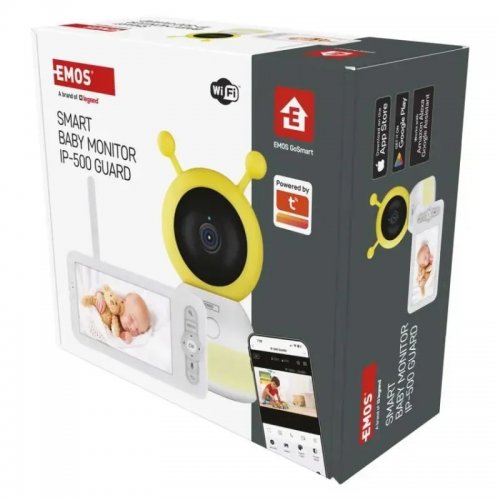 Розумна поворотна радіоняня Emos H4052 Wi-Fi купити в Україні | Telemart фото