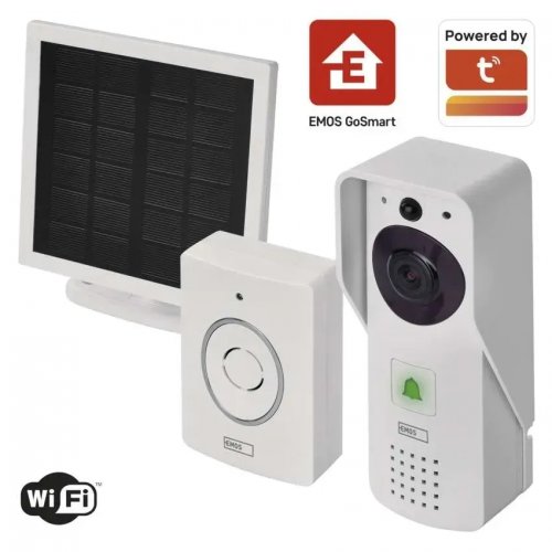 Розумний бездротовий відеодзвінок Emos H4030 GoSmart Wi-Fi купити в Україні | Telemart фото