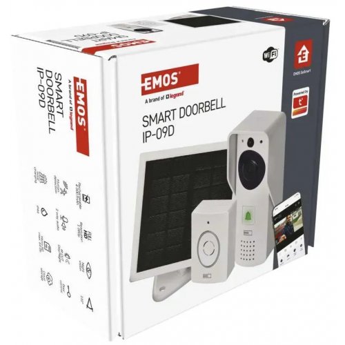 Розумний бездротовий відеодзвінок Emos H4030 GoSmart Wi-Fi купити в Україні | Telemart фото