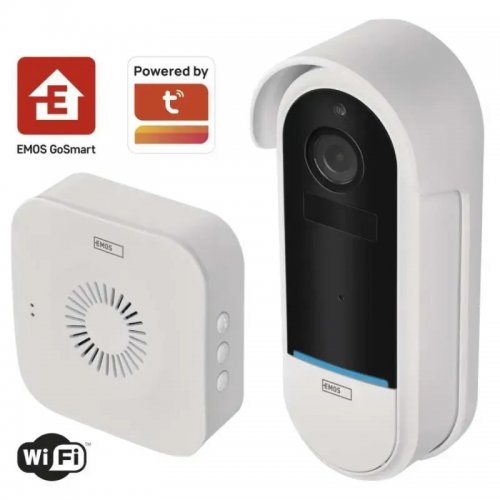 Розумний бездротовий відеодзвінок Emos H4032 GoSmart Wi-Fi купити в Україні | Telemart фото