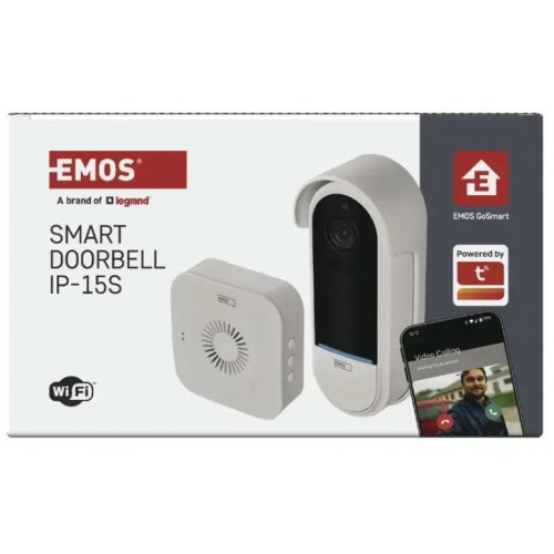 Розумний бездротовий відеодзвінок Emos H4032 GoSmart Wi-Fi купити в Україні | Telemart фото