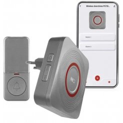Умный беспроводной дверной звонок Emos P5735SS Wi-Fi