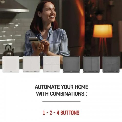 Умный выключатель Emos ZigBee H5011 купить в Украине | Telemart фото