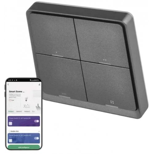 Розумний вимикач Emos ZigBee H5016 купити в Україні | Telemart фото