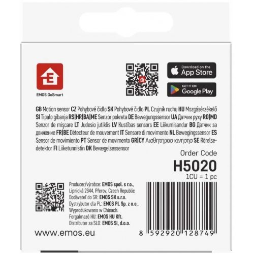 Розумний датчик руху Emos ZigBee H5020 купити в Україні | Telemart фото