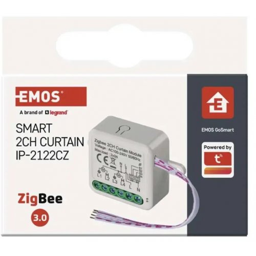 Розумний модуль двигуна Emos ZigBee H5110 купити в Україні | Telemart фото