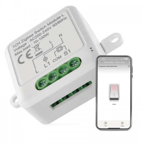 Умный модуль переключателя Emos ZigBee H5103 купить в Украине | Telemart фото