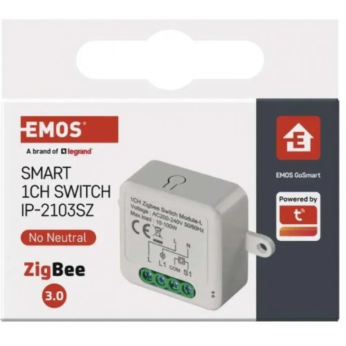 Умный модуль переключателя Emos ZigBee H5103 купить в Украине | Telemart фото