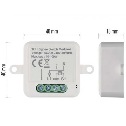 Умный модуль переключателя Emos ZigBee H5103 купить в Украине | Telemart фото