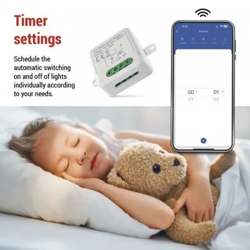 Умный модуль переключателя Emos ZigBee H5103 купить в Украине | Telemart фото