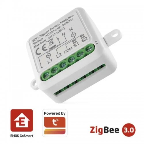 Умный модуль переключателя Emos ZigBee H5104 купить в Украине | Telemart фото