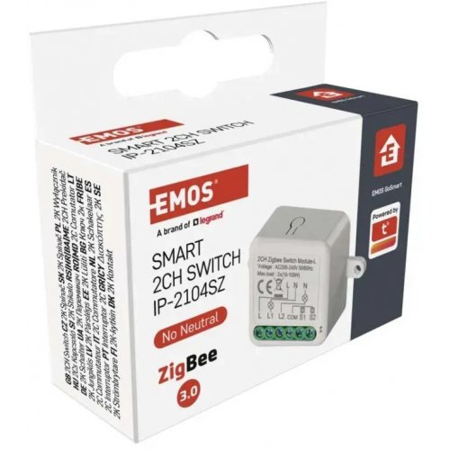 Умный модуль переключателя Emos ZigBee H5104 купить в Украине | Telemart фото