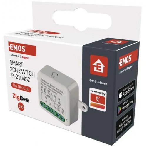 Умный модуль переключателя Emos ZigBee H5104 купить в Украине | Telemart фото