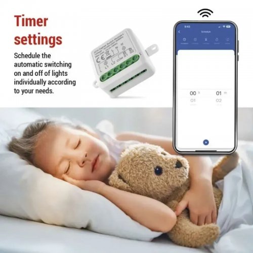 Умный модуль переключателя Emos ZigBee H5104 купить в Украине | Telemart фото