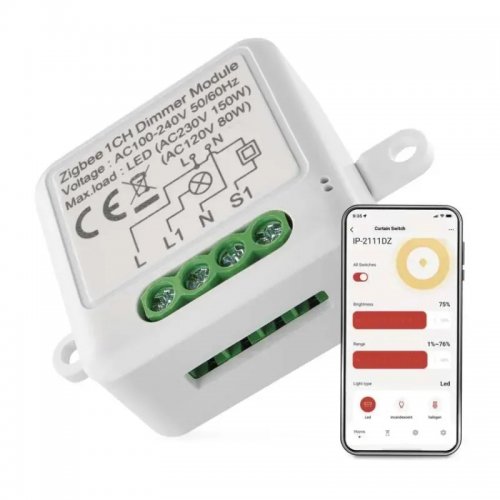 Умный модуль регулировки яркости Emos ZigBee H5107 купить в Украине | Telemart фото