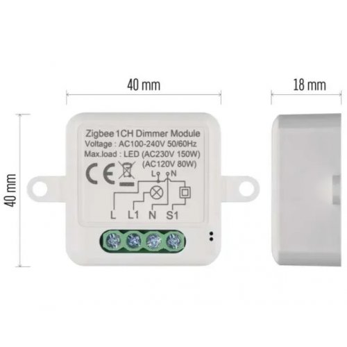 Умный модуль регулировки яркости Emos ZigBee H5107 купить в Украине | Telemart фото