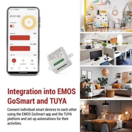 Умный модуль регулировки яркости Emos ZigBee H5107 купить в Украине | Telemart фото