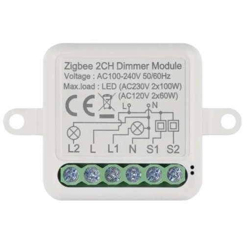 Розумний модуль регулювання яскравості Emos ZigBee H5108 купити в Україні | Telemart фото