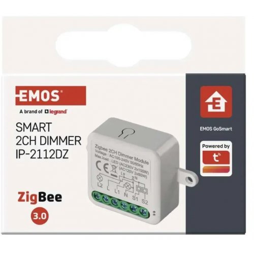 Розумний модуль регулювання яскравості Emos ZigBee H5108 купити в Україні | Telemart фото