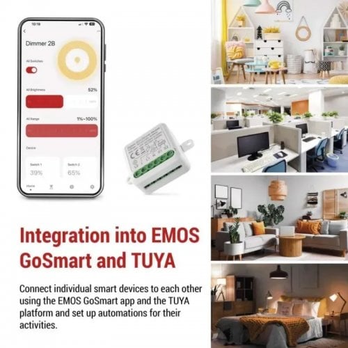 Розумний модуль регулювання яскравості Emos ZigBee H5108 купити в Україні | Telemart фото