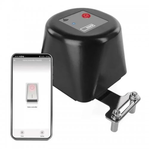 Умный моторизированный контроллер водяного, газового крана Emos ZigBee P5640S купить в Украине | Telemart фото