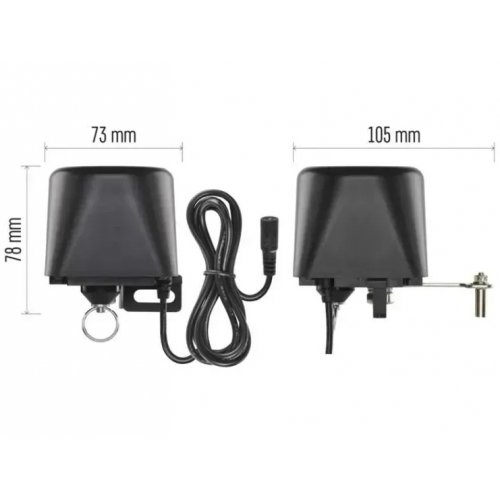 Умный моторизированный контроллер водяного, газового крана Emos ZigBee P5640S купить в Украине | Telemart фото