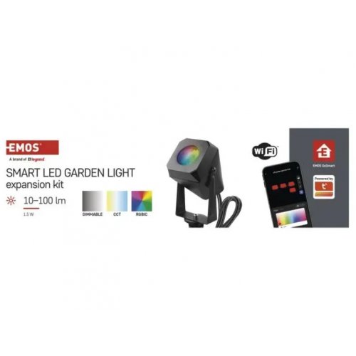 Розумний прожектор Emos ZIW191R RGBIC Wi-Fi купити в Україні | Telemart фото