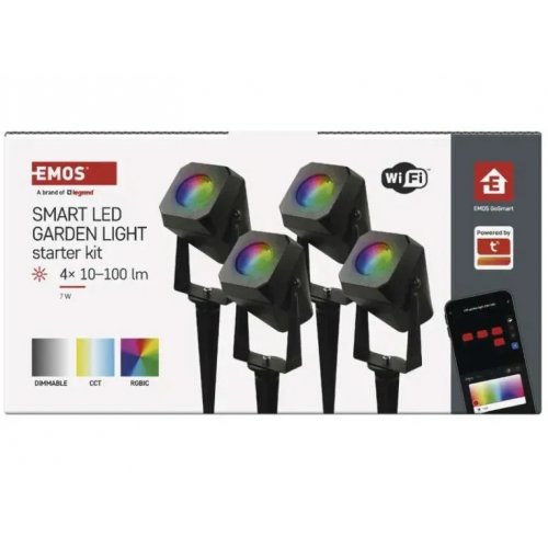 Розумний прожектор Emos ZIW194R RGBIC Wi-Fi купити в Україні | Telemart фото