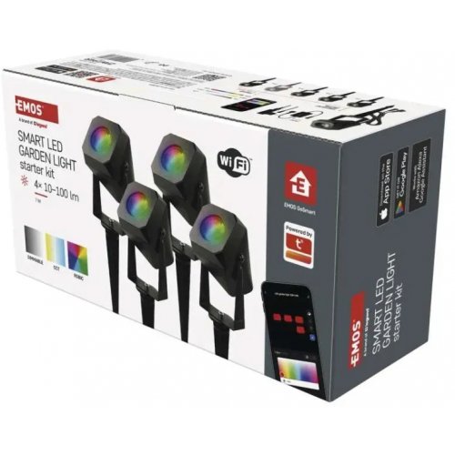 Розумний прожектор Emos ZIW194R RGBIC Wi-Fi купити в Україні | Telemart фото
