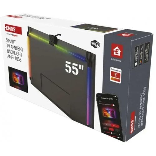 Освещение для телевизора Emos ZTV55 GoSmart Ambient LED RGB 55“ (139 см) купить в Украине | Telemart фото