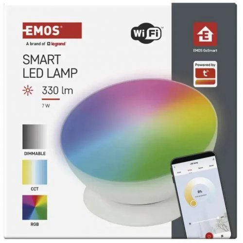 Смарт-лампа Emos ZCW11WR GoSmart LED Ambient RGB Wi-Fi купить в Украине | Telemart фото