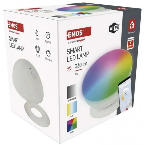 Смарт-лампа Emos ZCW11WR GoSmart LED Ambient RGB Wi-Fi купить в Украине | Telemart фото