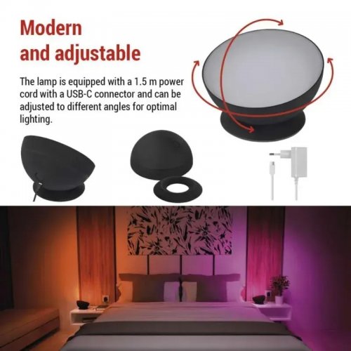Смарт-лампа Emos ZCW11WR GoSmart LED Ambient RGB Wi-Fi купить в Украине | Telemart фото