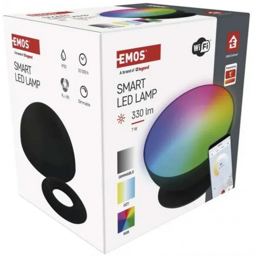 Смарт-лампа Emos ZCW11BR GoSmart LED Ambient RGB Wi-Fi купити в Україні | Telemart фото