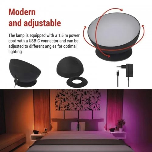 Смарт-лампа Emos ZCW11BR GoSmart LED Ambient RGB Wi-Fi купити в Україні | Telemart фото