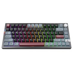 Уценка клавиатура Montech MKey Pro Darkness RGB Mechanical GateronG Pro 3.0 Yellow Switch (MKPRO75DY) Black (Вскрытая упаковка, 892169)