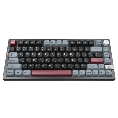 Уценка клавиатура Montech MKey Pro Darkness RGB Mechanical GateronG Pro 3.0 Yellow Switch (MKPRO75DY) Black (Вскрытая упаковка, 892169) купить в Украине: Киев, Днепр, Харьков, Одесса  | Низкая цена, отзывы, характеристики от TELEMART фото