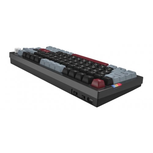 Уценка клавиатура Montech MKey Pro Darkness RGB Mechanical GateronG Pro 3.0 Yellow Switch (MKPRO75DY) Black (Вскрытая упаковка, 892169) купить в Украине: Киев, Днепр, Харьков, Одесса  | Низкая цена, отзывы, характеристики от TELEMART фото