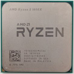 Процесор AMD Ryzen 5 1600X 3.6(4.0)GHz sAM4 Tray (YD160XBCM6IAE) (Відновлено продавцем, 892171)