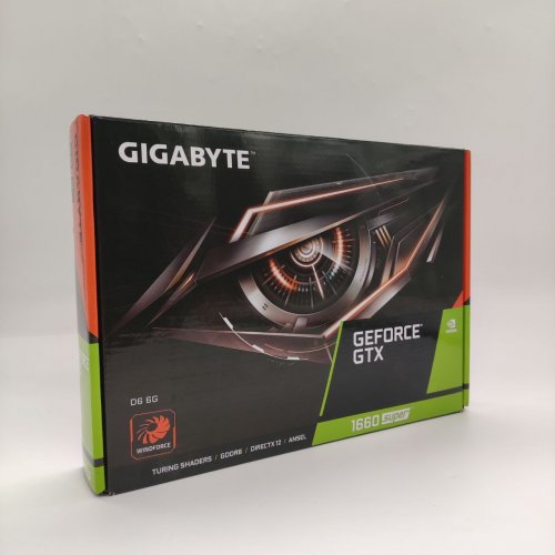 Відеокарта Gigabyte GeForce GTX 1660 SUPER D6 6144MB (GV-N166SD6-6GD) (Відновлено продавцем, 892177) купити в Україні: Київ, Львів, Хмельницький, Тернопіль, Івано-Франківськ | Перевірка сумісності, низька ціна, відгуки, характеристики від TELEMART фото