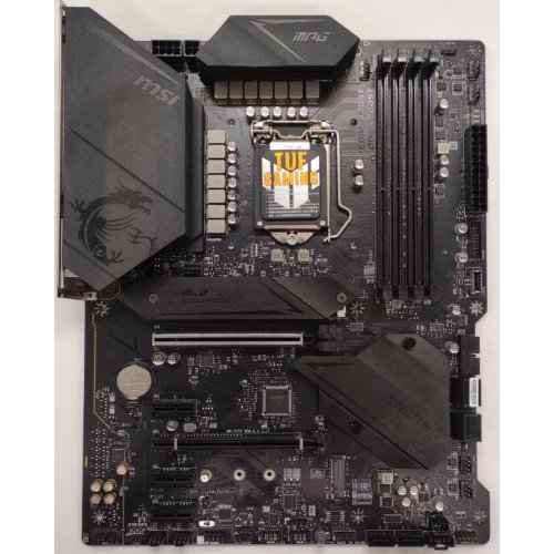 Материнская плата MSI MPG Z490 GAMING PLUS (s1200, Intel Z490) (Восстановлено продавцом, 892189) купить в Украине: Киев, Днепр, Харьков, Одесса  | Проверка совместимости, низкая цена, отзывы, характеристики от TELEMART фото