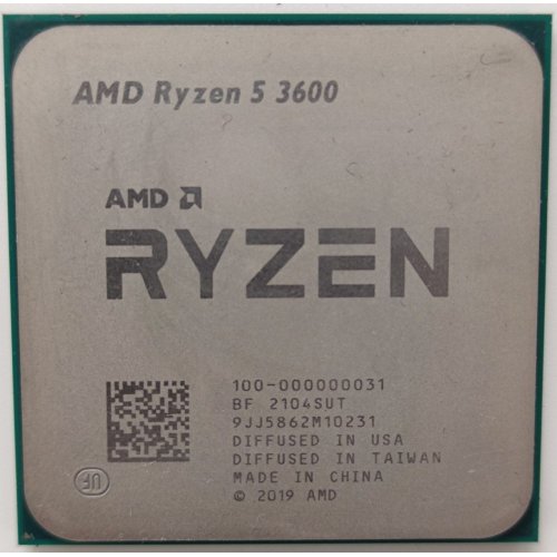 Процесор AMD Ryzen 5 3600 3.6(4.2)GHz 32MB sAM4 Tray (100-000000031) (Відновлено продавцем, 892191) купити в Україні: Київ, Львів, Хмельницький, Тернопіль, Івано-Франківськ | Перевірка сумісності, низька ціна, відгуки, характеристики від TELEMART фото