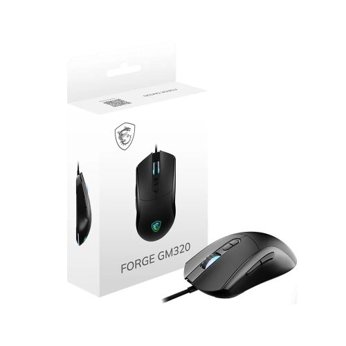 Мышка MSI FORGE GM320 Black купить в Украине: Киев, Днепр, Харьков, Одесса  | Низкая цена, отзывы, характеристики от TELEMART фото